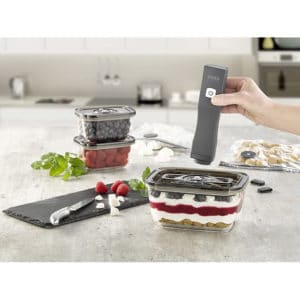 Bộ Hộp Đựng Thực Phẩm Và Máy Hút Chân Không Caso 1169 5 Bộ Hộp Đựng Thực Phẩm Và Máy Hút Chân Không Caso 1169