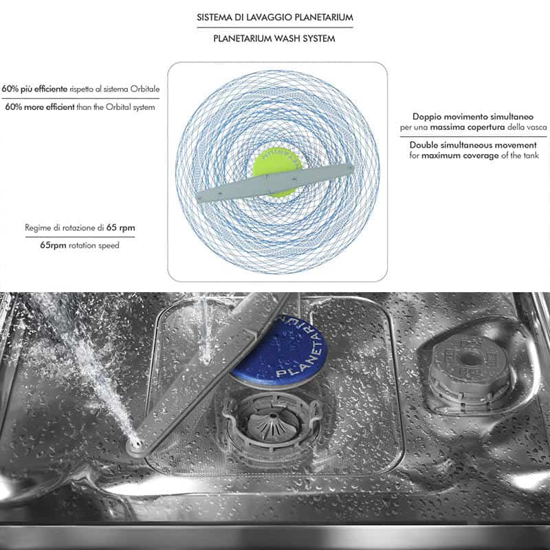 Máy Rửa Chén Độc Lập Smeg LVSP34BQSTX