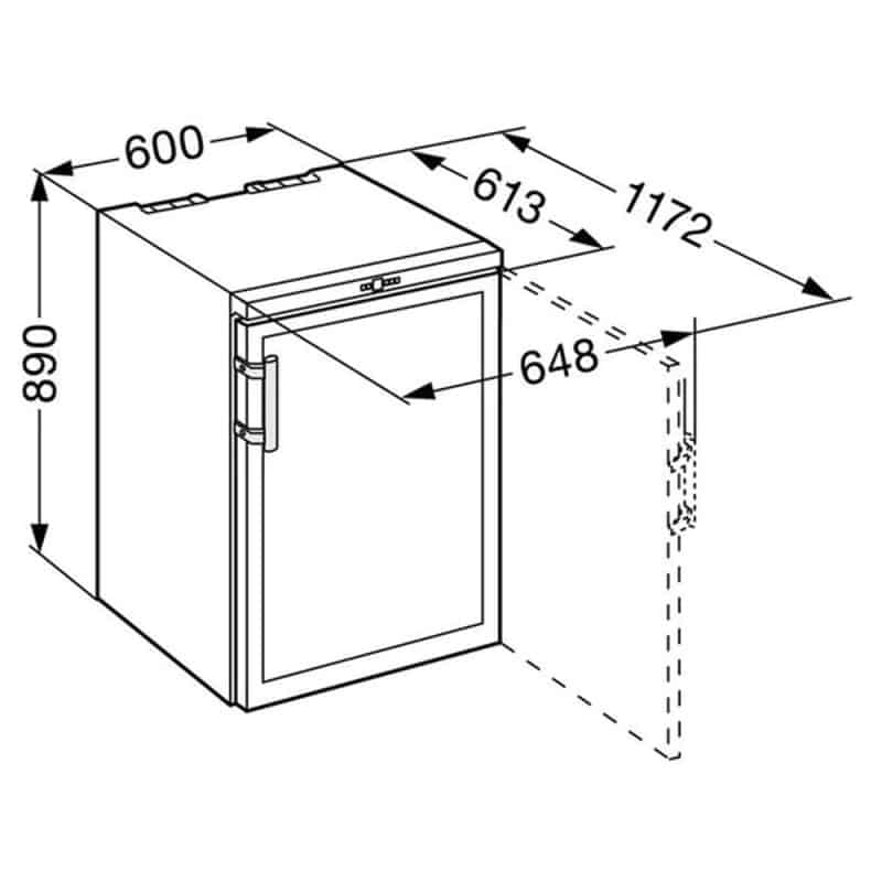 Tủ Bảo Quản Rượu Vang Liebherr Wkb 1812 66 Chai
