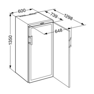 Tủ Bảo Quản Rượu Vang Liebherr Wkb 3212 164 Chai