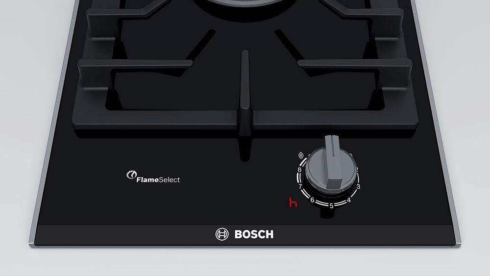 Bếp Gas Domino Bosch PRA3A6D70 Ceramic 30cm-1 Bếp Gas Domino Bosch PRA3A6D70 Ceramic 30cm Serie 8