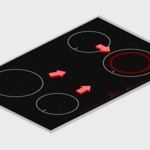 Bếp Từ Domino Bosch PIB375FB1E 30cm Serie 6 5 Bếp Từ Domino Bosch PIB375FB1E 30cm Serie 6