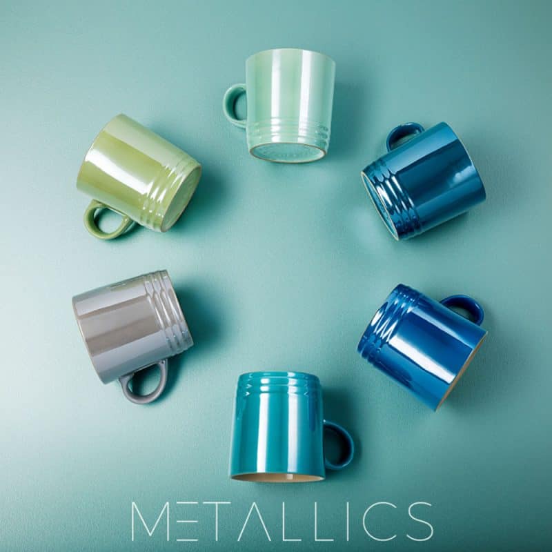 Cốc LeCreuset Metallics 350ml Cool Mint 8 Cốc LeCreuset Metallics 350ml Cool Mint