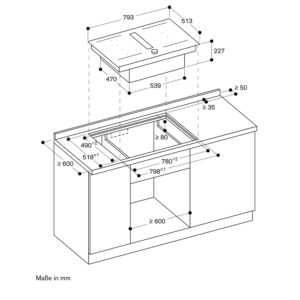 Bếp Từ Tích Hợp Hút Mùi Gaggenau CV282101