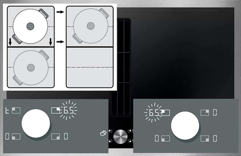 Bếp Từ Tích Hợp Hút Mùi Gaggenau CV282111