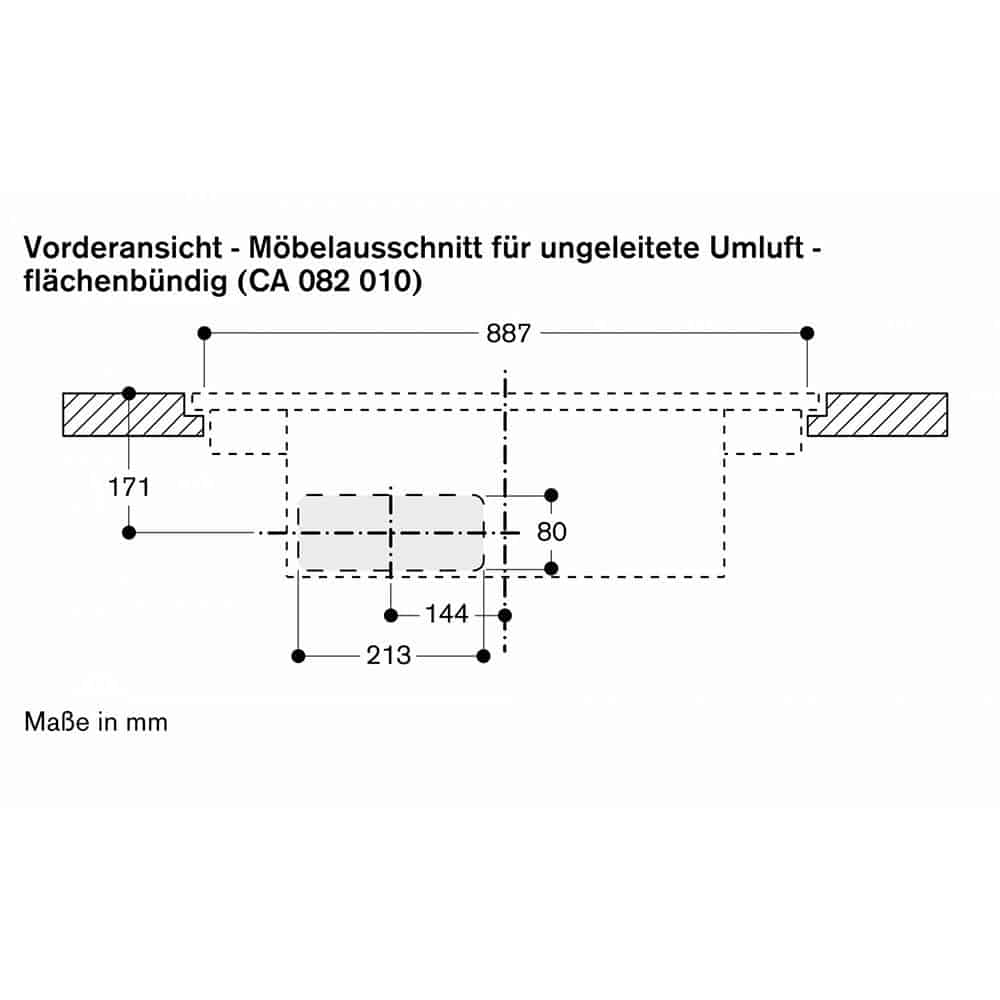 Gaggenau CV492100-8 Bếp Từ Tích Hợp Hút Mùi Gaggenau CV492100