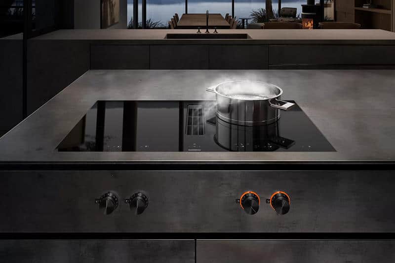 Bếp Từ Tích Hợp Hút Mùi Gaggenau CV492100 13 Bếp Từ Gaggenau CV492100