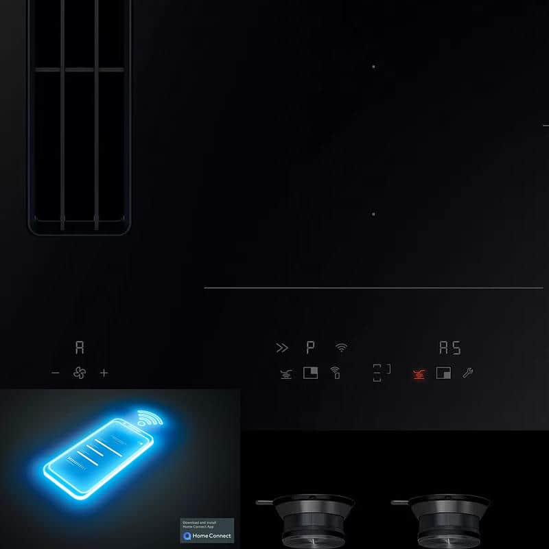 Bếp Từ Tích Hợp Hút Mùi Gaggenau CV492100 16 Bếp Từ Tích Hợp Hút Mùi Gaggenau CV492100