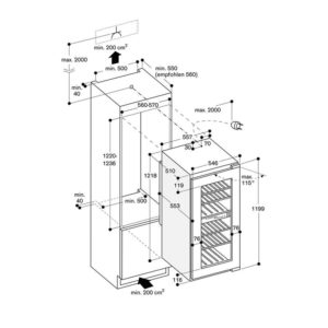 Tủ Bảo Quản Rượu Gaggenau RW222262 - 48 Chai 3 Tủ Bảo Quản Rượu Gaggenau RW222262