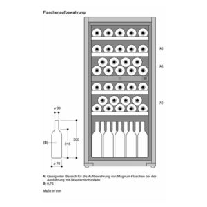 Tủ Bảo Quản Rượu Gaggenau RW222262 - 48 Chai 4 Tủ Bảo Quản Rượu Gaggenau RW222262