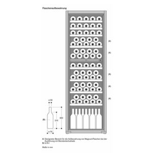 Tủ Bảo Quản Rượu Gaggenau RW282262 - 80 Chai 4 Tủ Bảo Quản Rượu Gaggenau RW282262