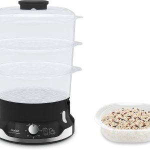 Nồi Hấp Điện Tefal Ultra Compact VC2048 3 Tầng 3 Nồi Hấp Điện Tefal Ultra Compact VC2048 3 Tầng