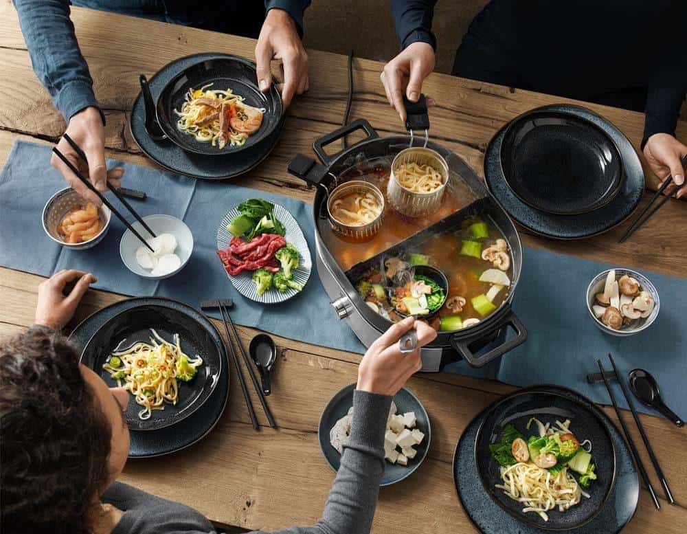 Noi-Lau-Hap-Dien-Da-Nang-WMF-LONO-1 Nồi Lẩu Hấp Wmf Lono Hot Pot & Steam 04.1554.0011