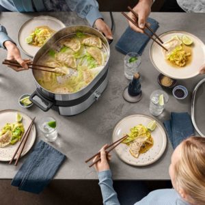 Nồi Lẩu Hấp Wmf Lono Hot Pot & Steam 04.1554.0011 3 Nồi Lẩu Hấp Wmf Lono Hot Pot & Steam 04.1554.0011