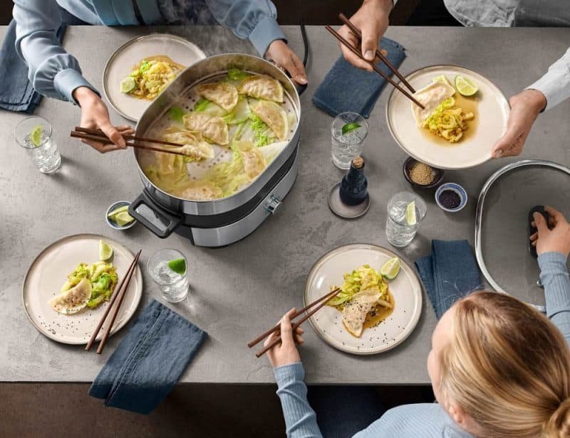 Nồi Lẩu Hấp Wmf Lono Hot Pot & Steam 04.1554.0011 9 Nồi Lẩu Hấp Wmf Lono Hot Pot & Steam 04.1554.0011