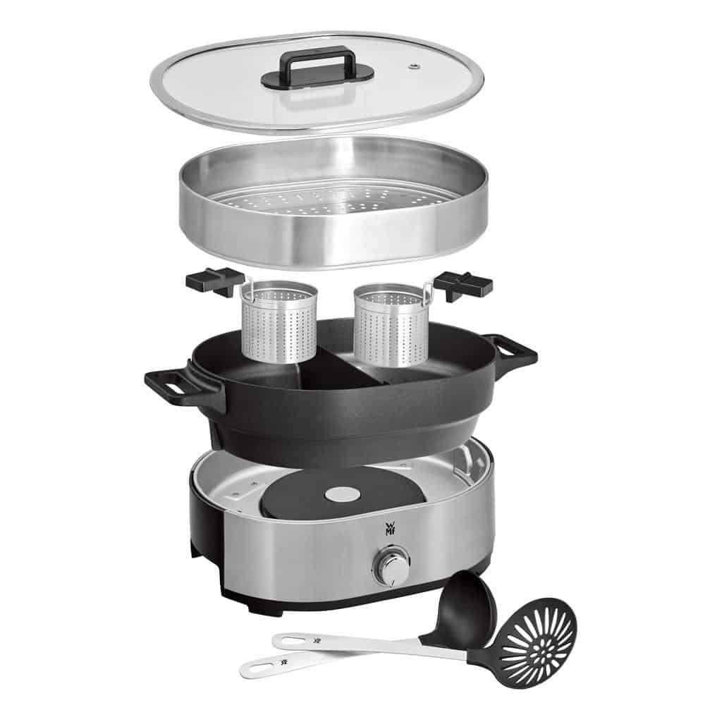 Noi-Lau-Hap-Dien-Da-Nang-WMF-LONO-4 Nồi Lẩu Hấp Wmf Lono Hot Pot & Steam 04.1554.0011