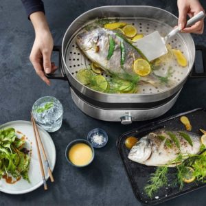 Nồi Lẩu Hấp Wmf Lono Hot Pot & Steam 04.1554.0011 5 Nồi Lẩu Hấp Wmf Lono Hot Pot & Steam 04.1554.0011
