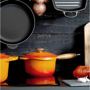Quánh Le Creuset Wooden Handle 18cm 21139180902460 Flame