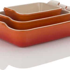 Thố Nướng Le Creuset Rechteckige Auflaufform 26x17cm Flame