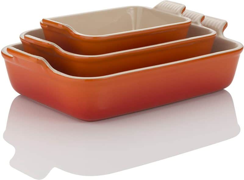 Thố Nướng Le Creuset Rechteckige Auflaufform 26x17cm Flame
