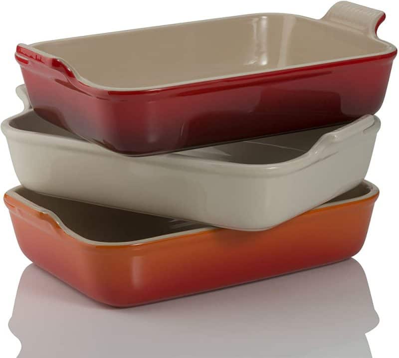 Thố Nướng Le Creuset Rechteckige Auflaufform 26x17cm Flame