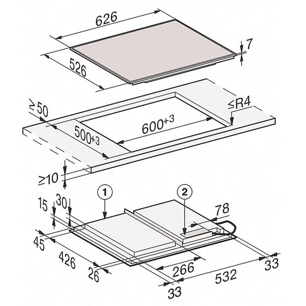 miele 7564 fr Bếp Từ Miele KM 7564 FR PowerFlex