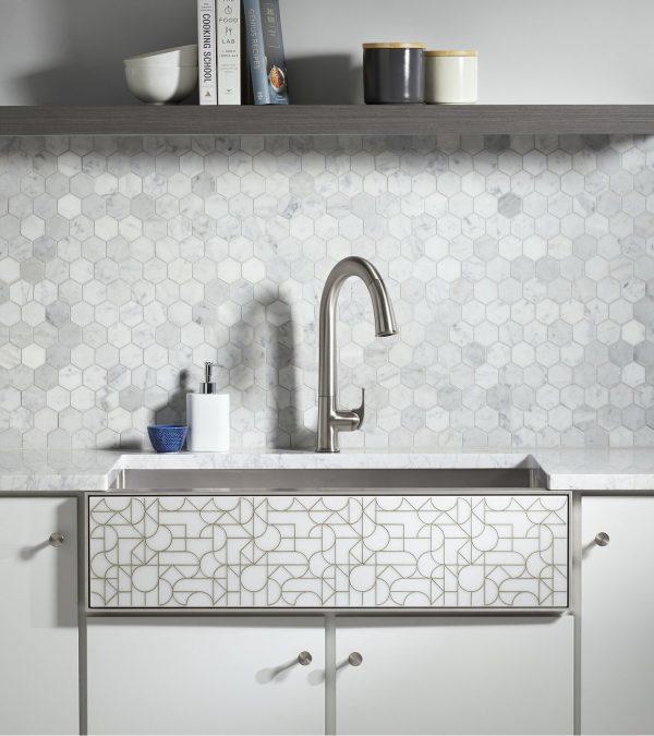 51 Phong Cách Bồn Rửa Cho Nhà Bếp Của Bạn 6 Bồn rửa trong nhà có tấm chắn có thể hoán đổi