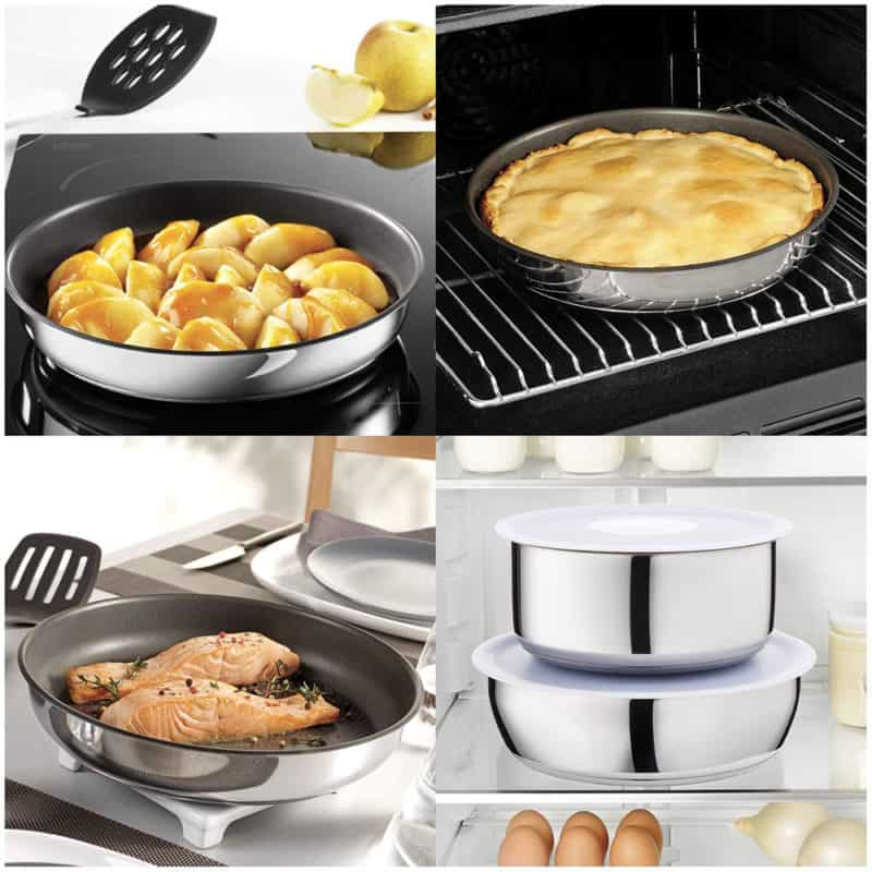 Bộ 2 Chảo Cán Rời Tefal L94090 Ingenio Preference Panst Size 22cm, 26cm 12 Bộ 2 Chảo Cán Rời Tefal L94090 Ingenio Preference Panst Size 22cm, 26cm