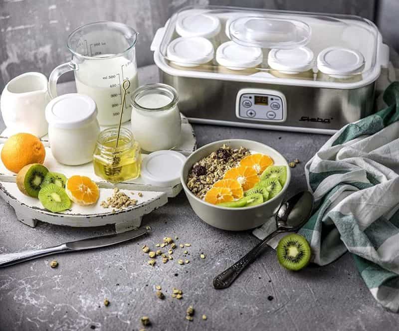 Bộ 8 Hũ Thuỷ Tinh Làm Sữa Chua Steba 180ml 99.43.00 4 Bộ 8 Hũ Thuỷ Tinh Làm Sữa Chua Steba 100ml 99.43.00