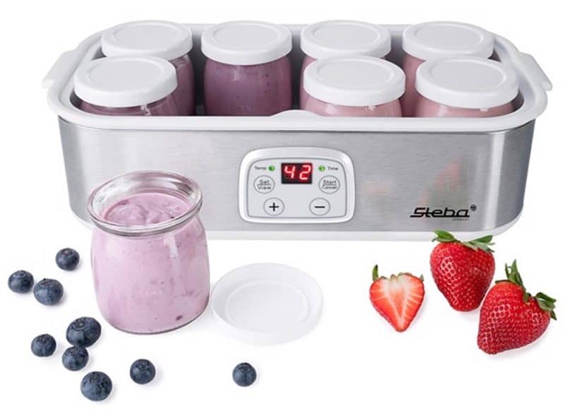 Bộ 8 Hũ Thuỷ Tinh Làm Sữa Chua Steba 180ml 99.43.00 6 Bộ 8 Hũ Thuỷ Tinh Làm Sữa Chua Steba 100ml 99.43.00