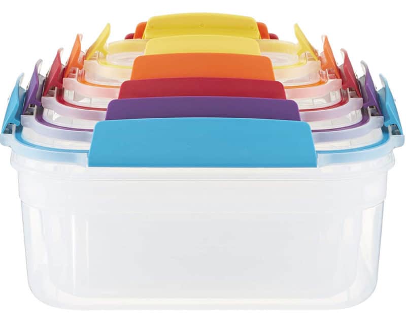 Bộ Hộp Đựng Thực Phẩm Joseph Joseph 81081 Nest Lock 5 Món 9 Bộ Hộp Đựng Thực Phẩm Joseph Joseph 81081 Nest Lock 5 Món