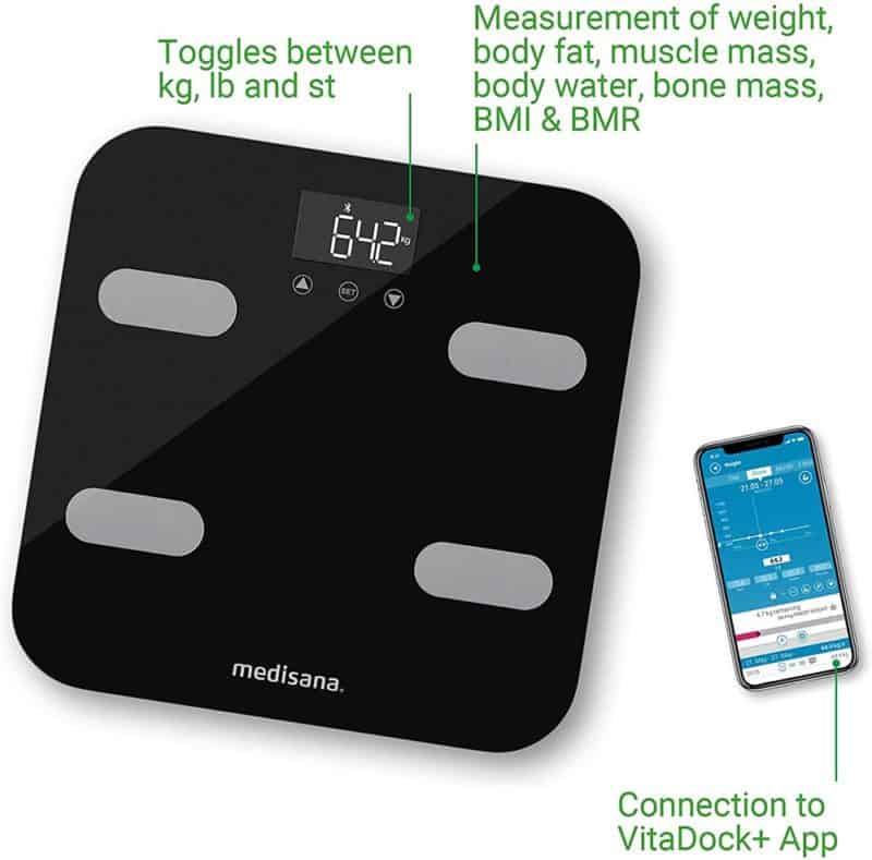 Cân Điện Tử Medisana 40503 BS 602 Connect 