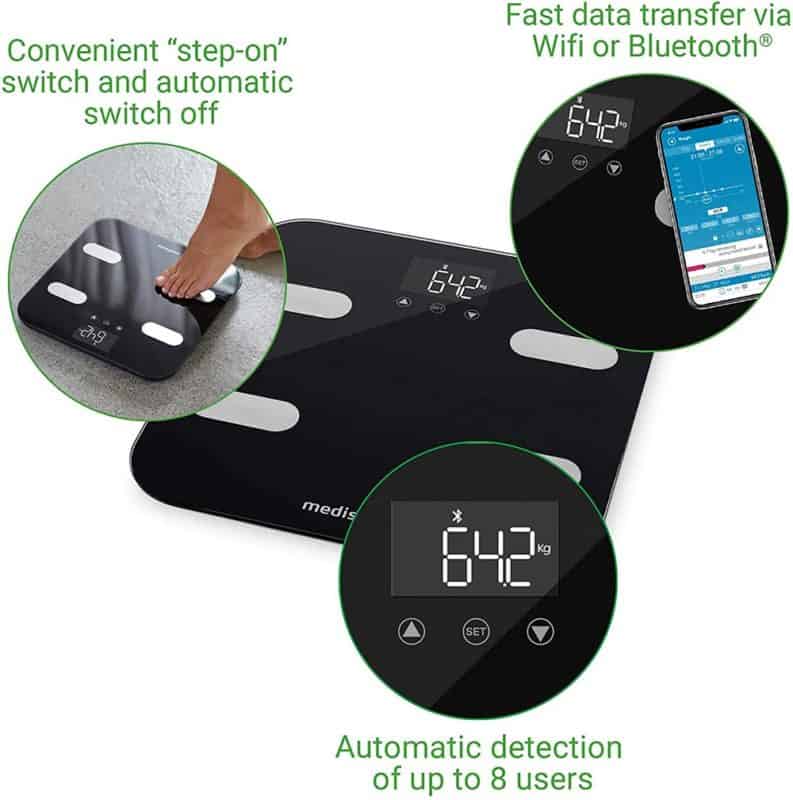 Cân Điện Tử Medisana 40503 BS 602 Connect 