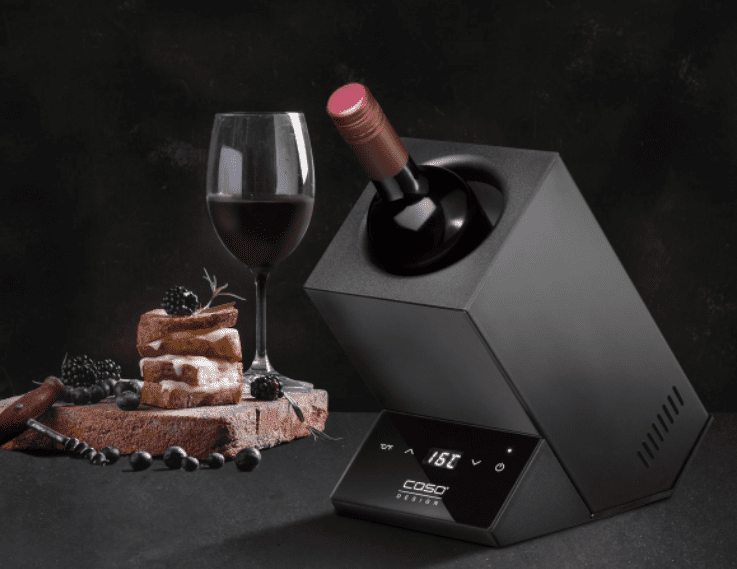 Bình Giữ Lạnh Rượu Caso WineCase One Black 614