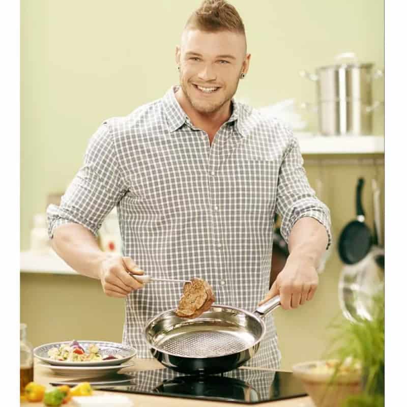 Chảo Inox Fissler Crispy Steelux Premium