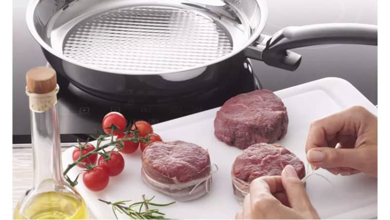 Chảo Inox Fissler Crispy Steelux Premium