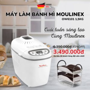 Máy làm bánh mì gia đình Moulinex