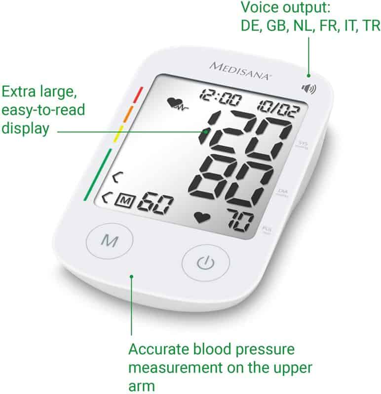Máy Đo Huyết Áp Medisana BU 535 51178 Voice