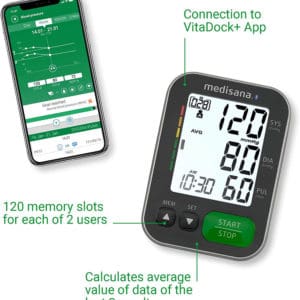 Máy Đo Huyết Áp Medisana BU 570 51205 Black