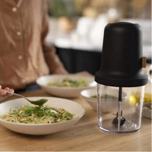 Máy Xay Mini Tefal MQ80E838 Chopper Eco Respect Noir 2 Máy Xay Mini Tefal MQ80E838 Chopper Eco Respect Noir