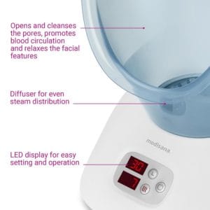 Máy Xông Hơi Mặt Medisana DS 400 88242 - Nhập Khẩu Đức & EU