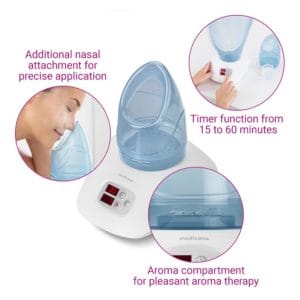 Máy Xông Hơi Mặt Medisana DS 400 88242 - Nhập Khẩu Đức & EU