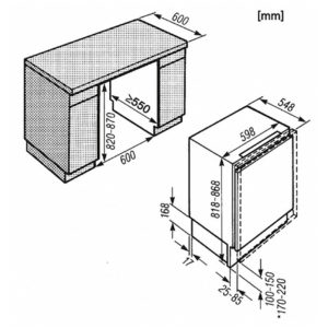 Tủ Lạnh Âm Tủ Miele K 5122 Ui