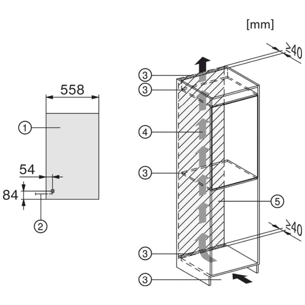 Miele K 7103 D_7 Tủ Lạnh Âm Tủ Miele K 7103 D
