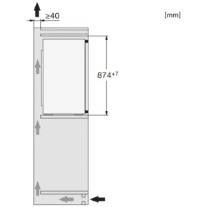 Tủ Lạnh Âm Tủ Miele K 7103 D - 144L 7 Tủ Lạnh Âm Tủ Miele K 7103 D