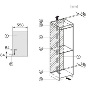 Tủ Lạnh Âm Tủ Miele K 7104 E - 124L 6 Tủ Lạnh Âm Tủ Miele K 7104 E