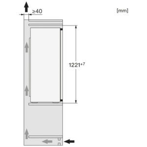 Tủ Lạnh Âm Tủ Miele K 7303 D - 211L 6 Tủ Lạnh Âm Tủ Miele K 7303 D