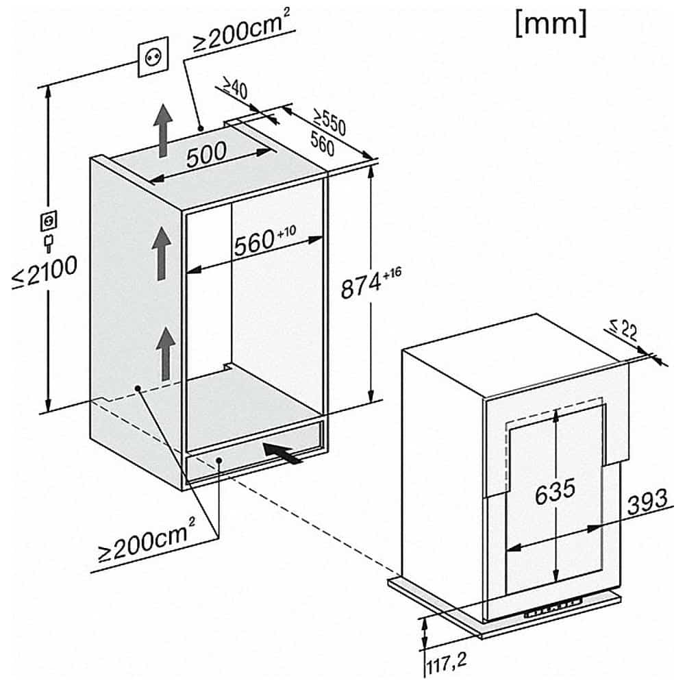 Miele KWT 6422 i_5 Tủ Bảo Quản Rượu Vang Miele KWT 6422 i