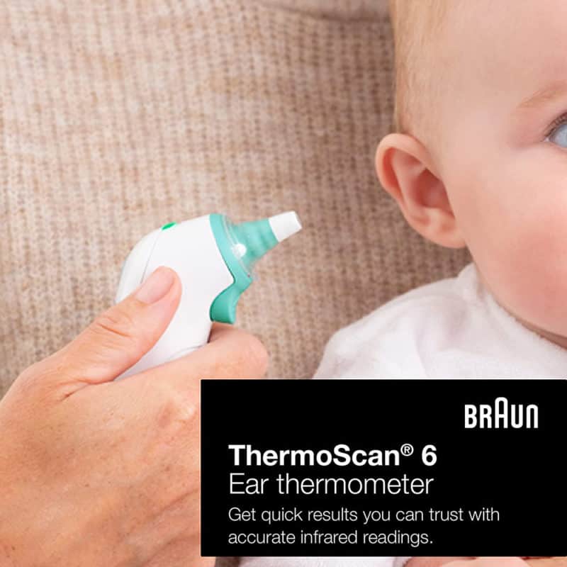 Nhiệt Kế Hồng Ngoại Braun IRT 6515 ThermoScan 6