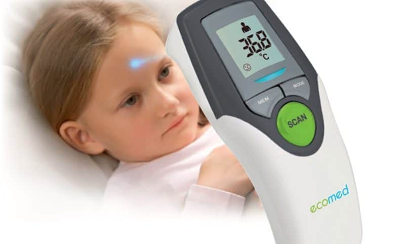 Nhiệt Kế Hồng Ngoại Medisana TM 65E 23400 Ecomed 8 Nhiệt Kế Hồng Ngoại Medisana TM 65E 23400 Ecomed